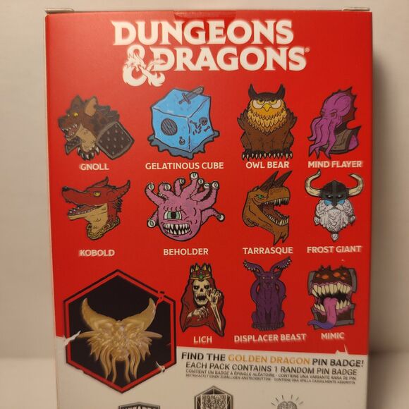 COPY - Dungeons And Dragons Owl Bear Enamel Pin Official Collectible D&D Badge - Picture 5 of 5